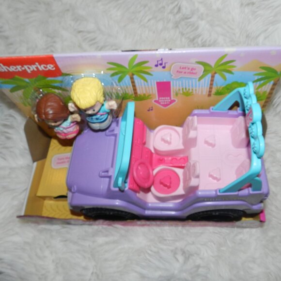 Fisher-Price Little People Barbie Toddler Beach Cruiser w/ Music🆕SHIPS FAST💨🚚 - Picture 2 of 16